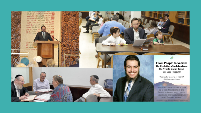 		                                		                                    <a href="https://www.rjconline.org/shiurim"
		                                    	target="">
		                                		                                <span class="slider_title">
		                                    Check Out Our Shiurim and Classes		                                </span>
		                                		                                </a>
		                                		                                
		                                		                            	                            	
		                            <span class="slider_description">Our rabbinic leadership and educators are responsible for teaching Torah to all segments of the community, across various ages and levels, and encouraging all Jews to grow closer to God and their Jewish heritage.</span>
		                            		                            		                            